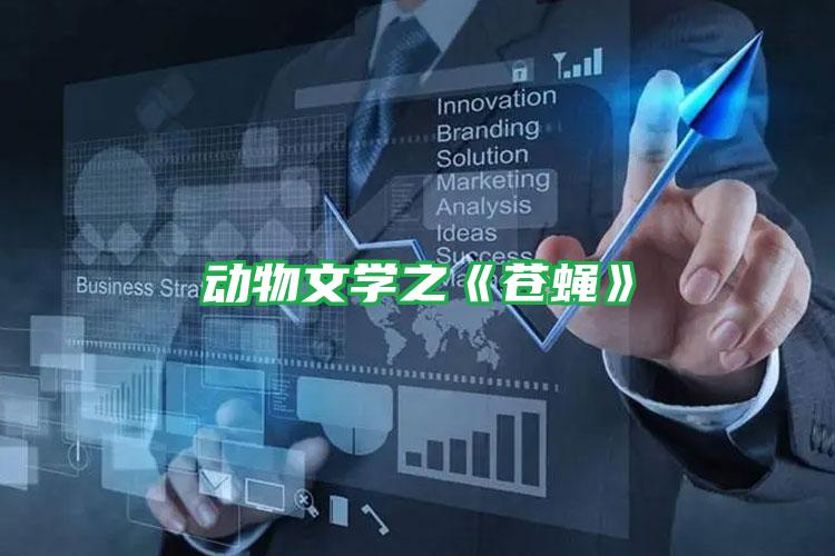 動物文學(xué)之《蒼蠅》