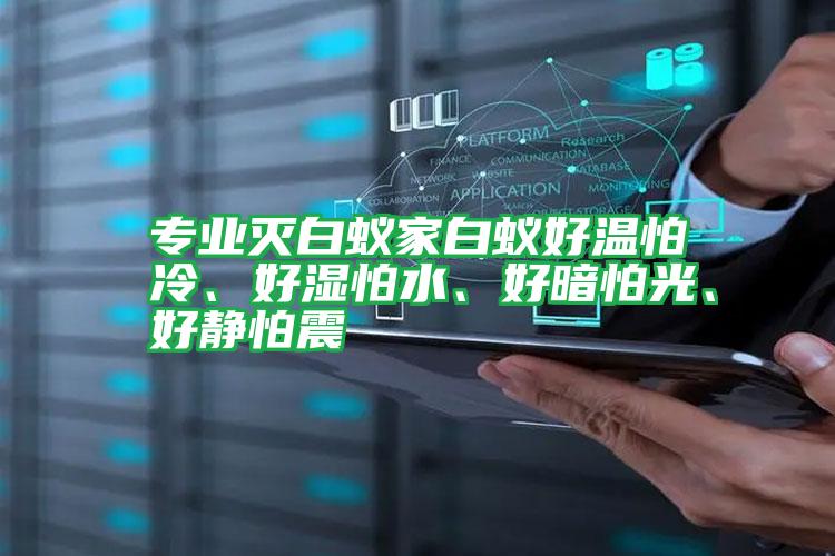 專(zhuān)業(yè)滅白蟻家白蟻好溫怕冷、好濕怕水、好暗怕光、好靜怕震