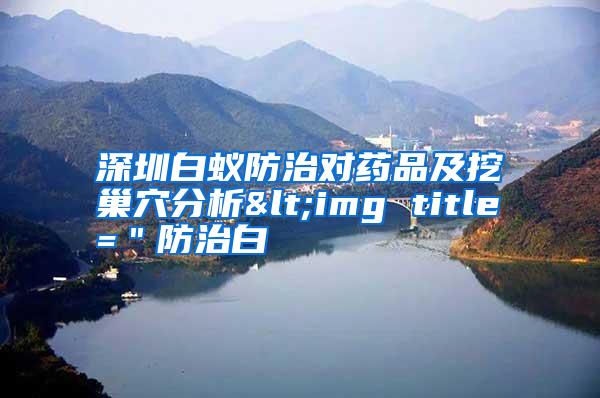 深圳白蟻防治對(duì)藥品及挖巢穴分析<img title="防治白