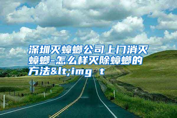 深圳滅蟑螂公司上門(mén)消滅蟑螂-怎么樣滅除蟑螂的方法<img t
