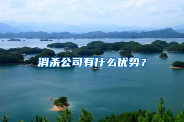 消殺公司有什么優(yōu)勢(shì)？